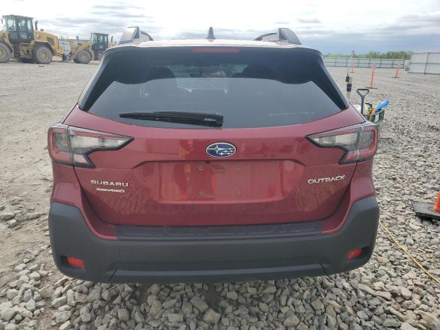  SUBARU OUTBACK 2024 Czerwony