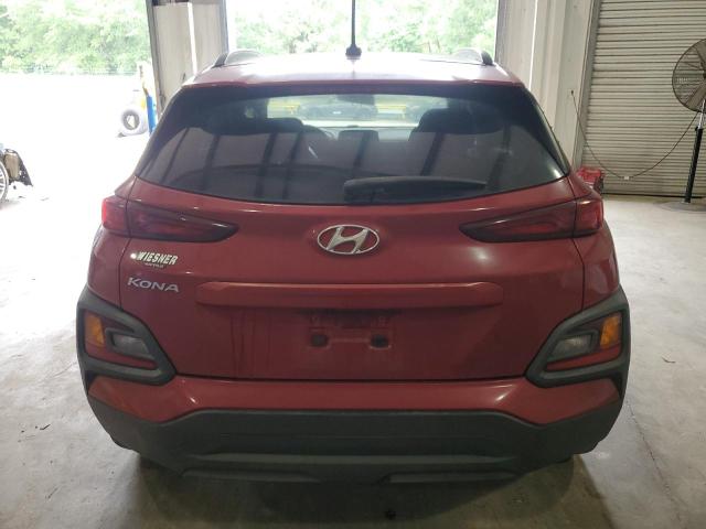  HYUNDAI KONA 2018 Czerwony