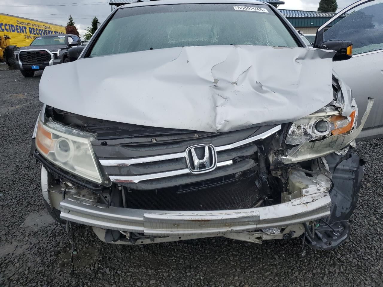 2012 Honda Odyssey Touring VIN: 5FNRL5H93CB134277 Lot: 55892945
