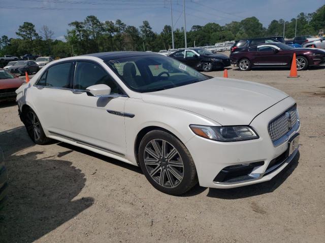 Седани LINCOLN CONTINENTL 2017 Білий