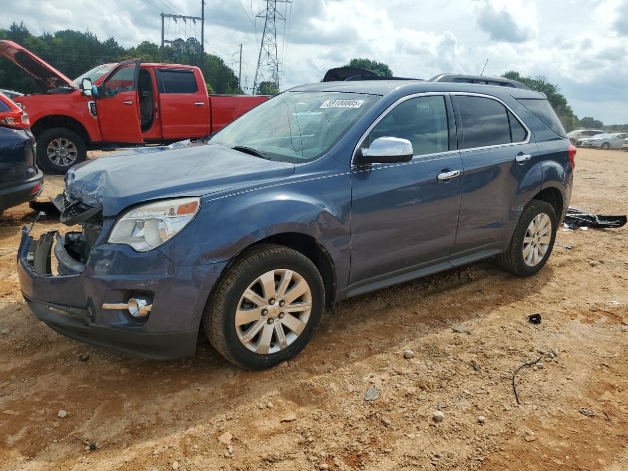 2011 Chevrolet Equinox Lt للبيع في China Grove، NC - Front End