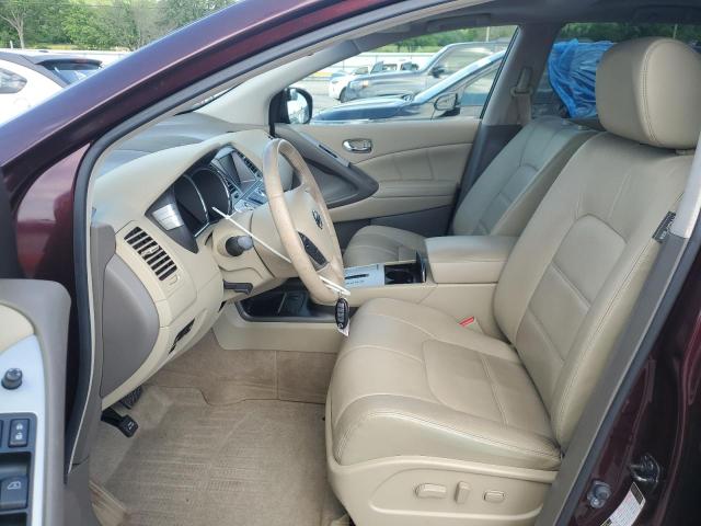  NISSAN MURANO 2013 Бордовый