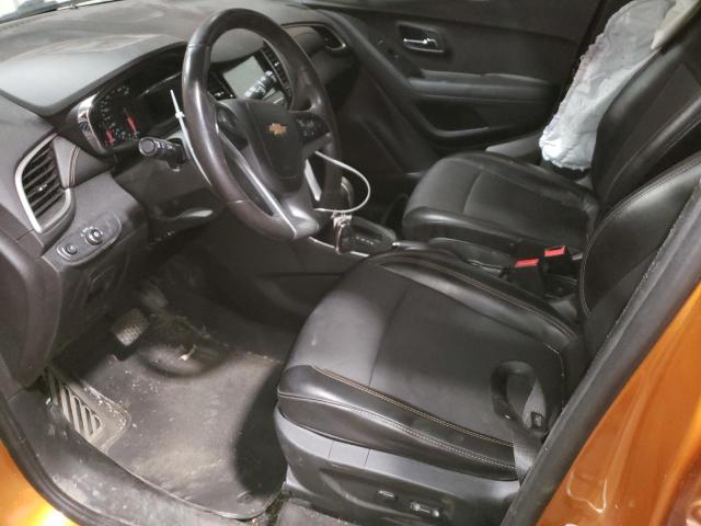  CHEVROLET TRAX 2017 Pomarańczowy