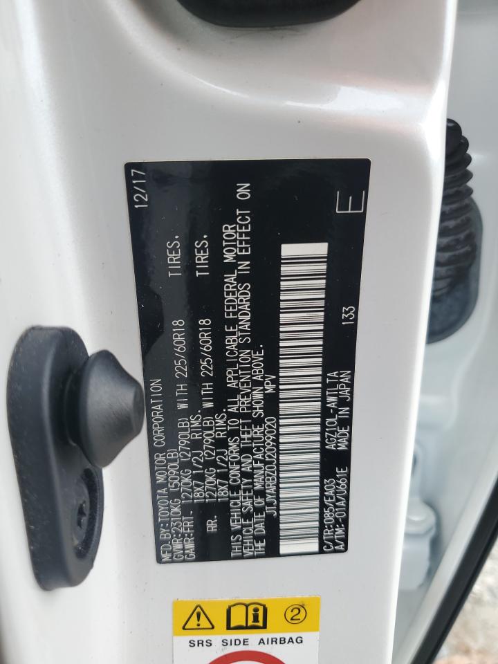 2018 Lexus Nx 300 Base VIN: JTJYARBZ0J2099020 Lot: 59034905