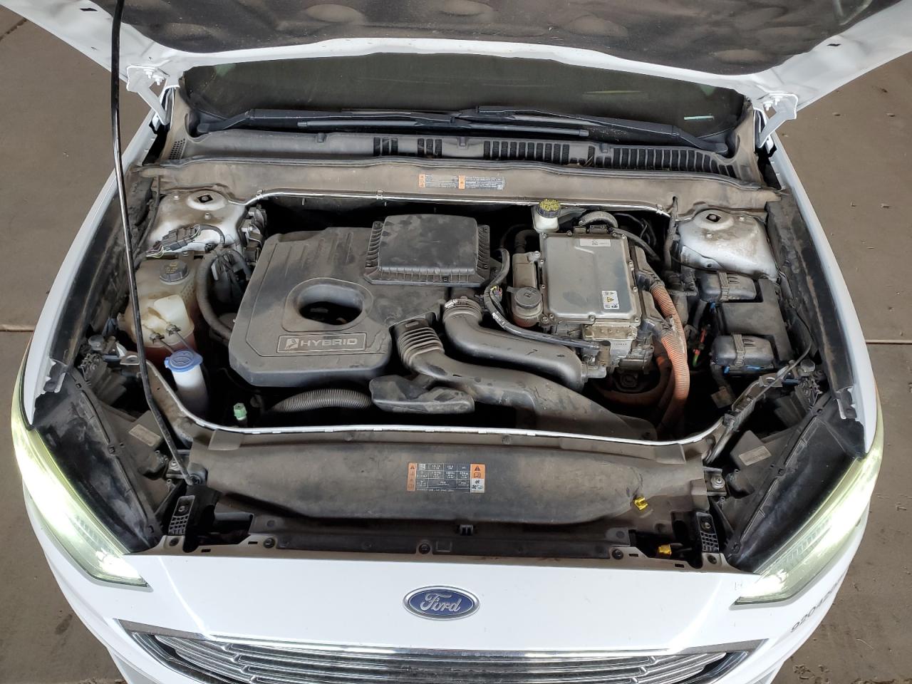 2017 Ford Fusion Se Hybrid VIN: 3FA6P0LU7HR409179 Lot: 58957055