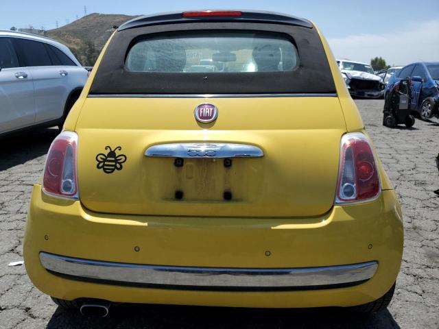  FIAT 500 2012 Жовтий
