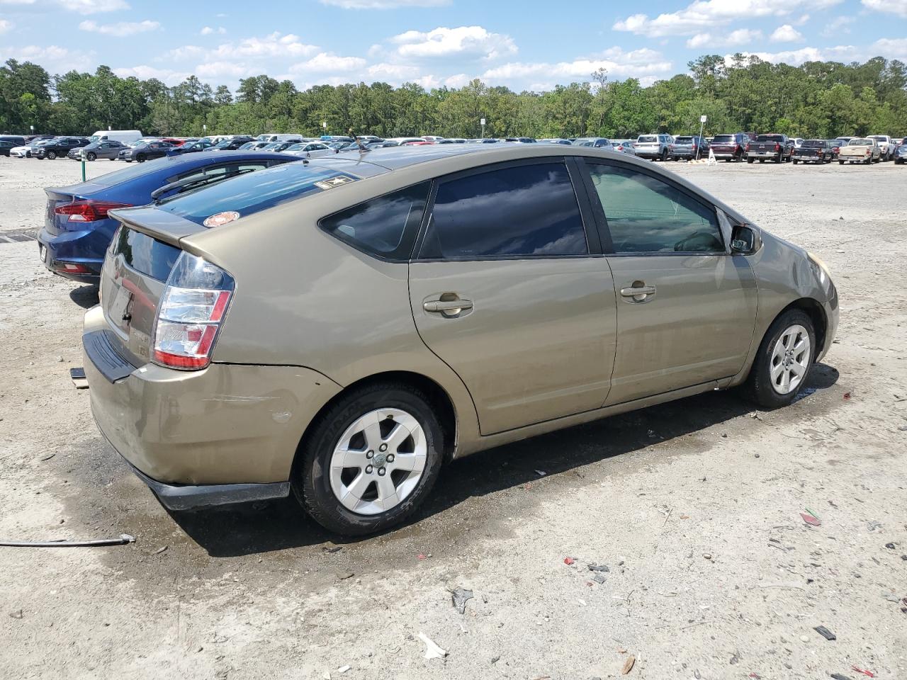2005 Toyota Prius beige null hybrid JTDKB20U653044074 photo #4