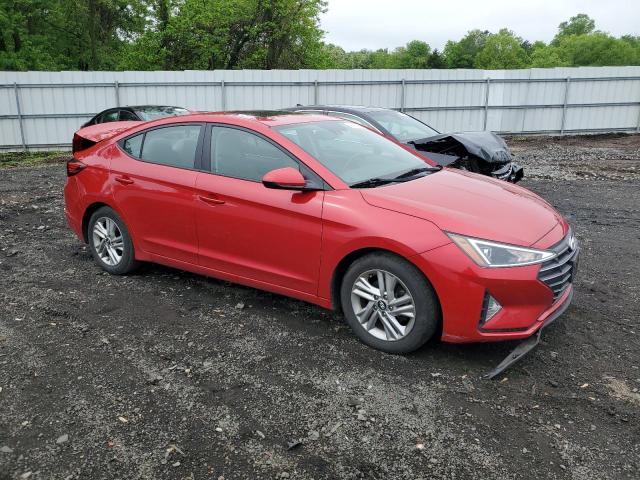  HYUNDAI ELANTRA 2020 Czerwony
