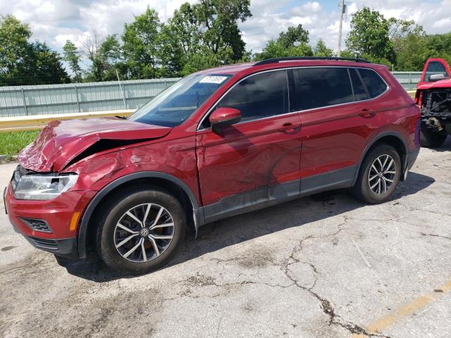  VOLKSWAGEN TIGUAN 2019 Czerwony