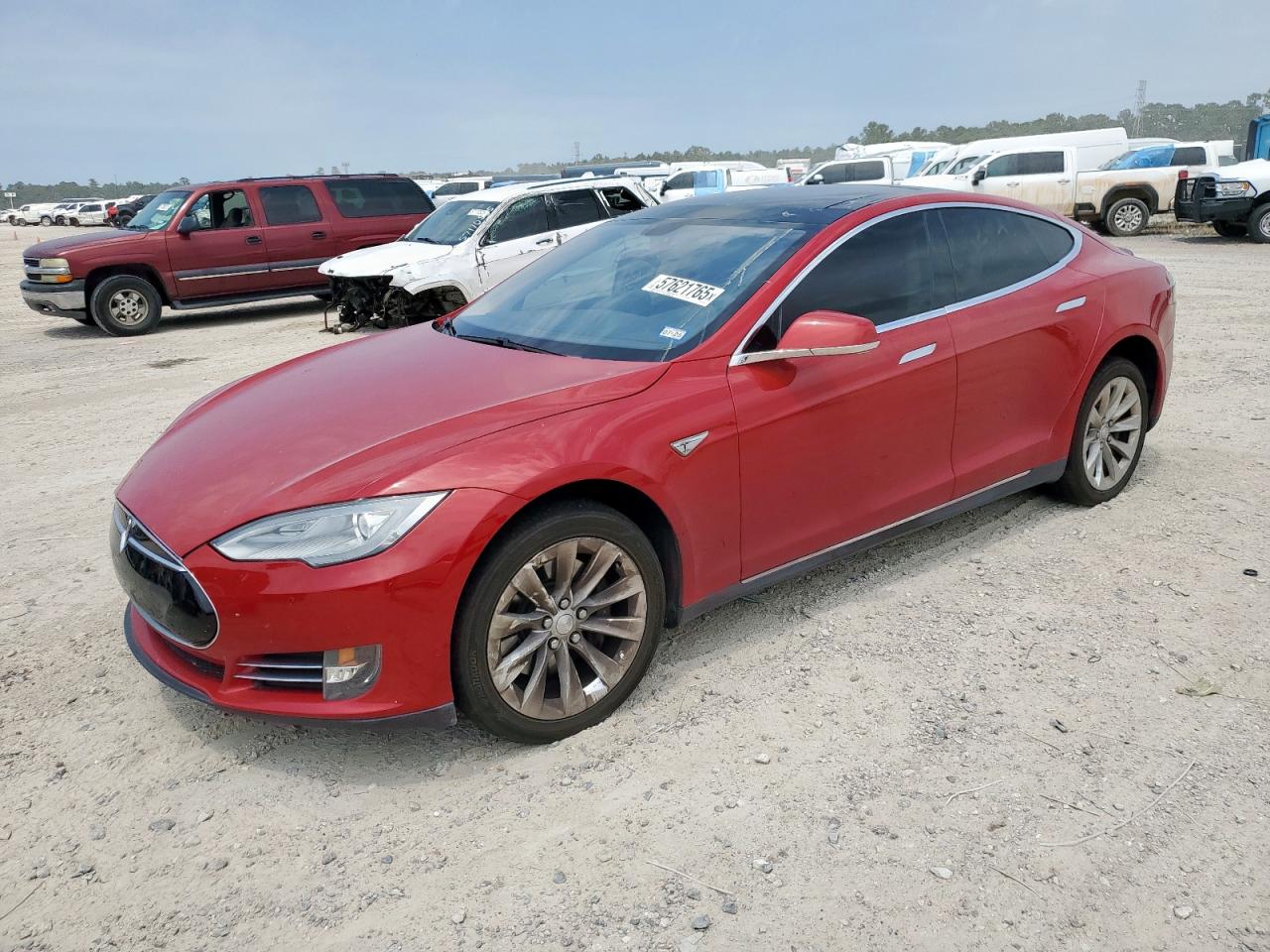 2013 Tesla Model S للبيع في Houston، TX - Minor Dent/Scratches