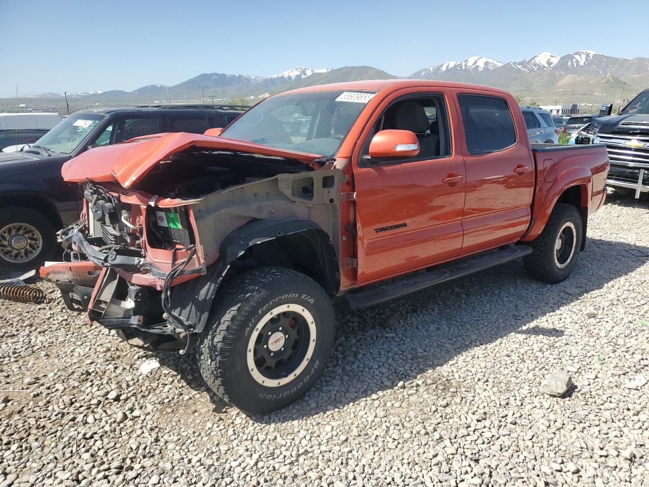 2015 Toyota Tacoma Double Cab en Venta en Magna, UT - Side