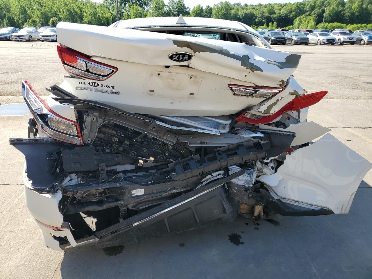 2019 Kia Optima Lx VIN: 5XXGT4L38KG324754 Lot: 56506495