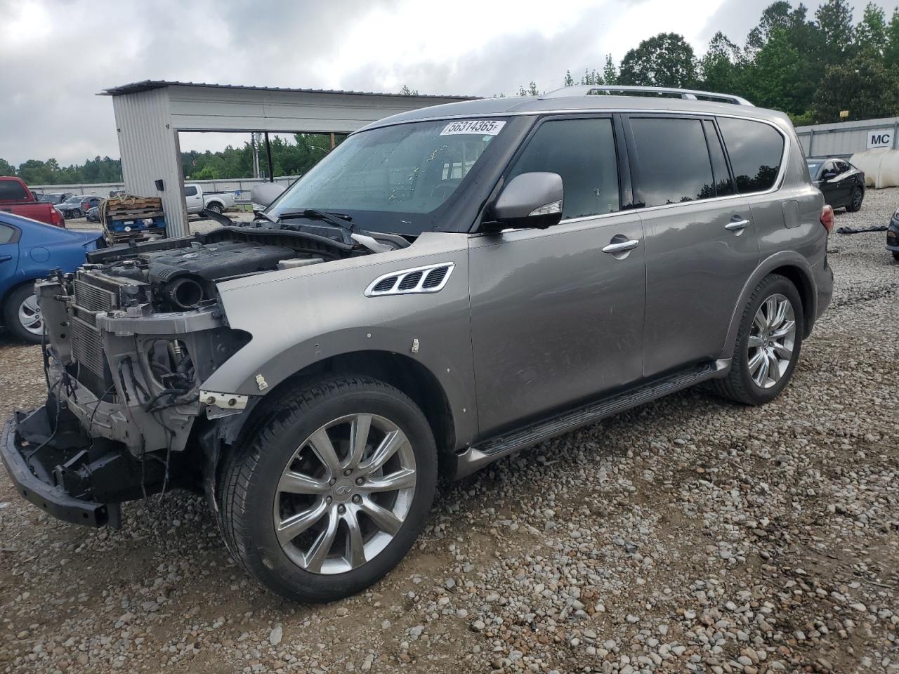 2013 Infiniti Qx56 за продажба в Memphis, TN - Mechanical