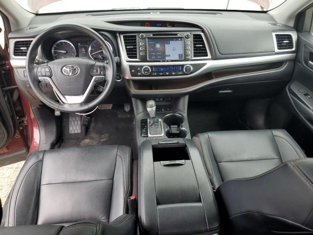  TOYOTA HIGHLANDER 2018 Бургунді