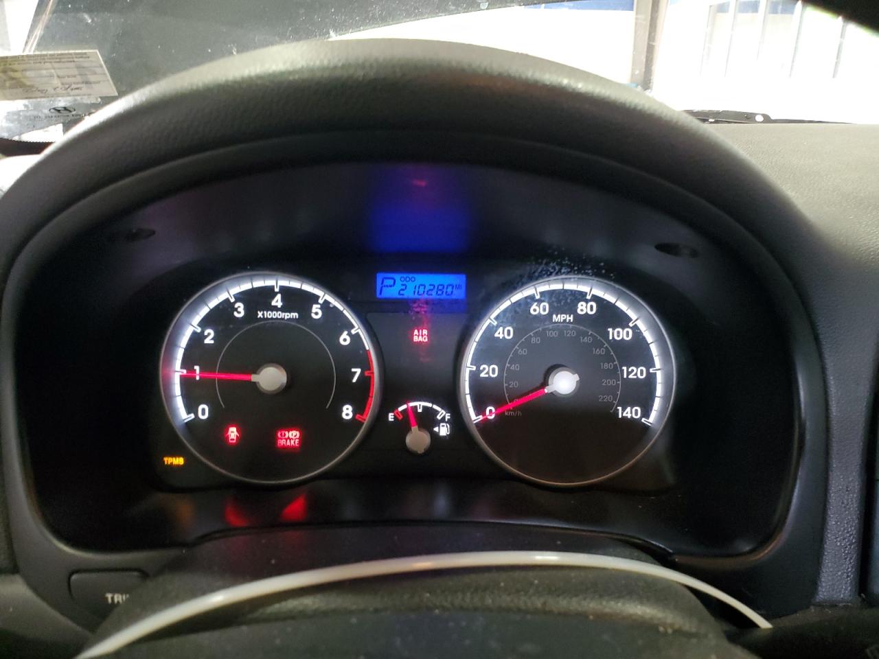 2010 Hyundai Accent Blue VIN: KMHCM3AC5AU157783 Lot: 56324555