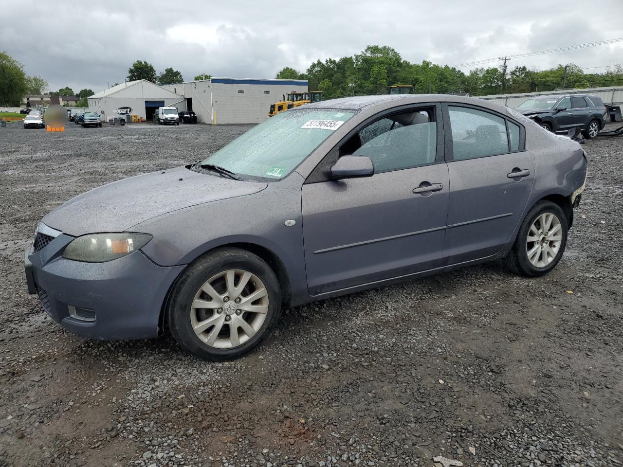 2008 Mazda 3 I იყიდება Hillsborough-ში, NJ - Rear End