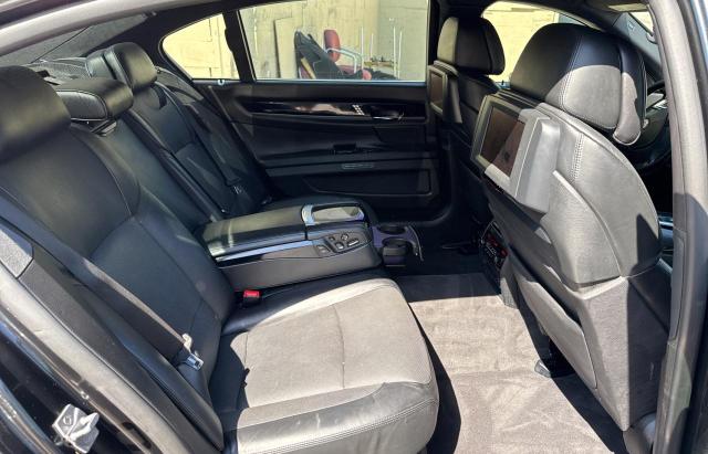 Sedans BMW 7 SERIES 2012 Czarny