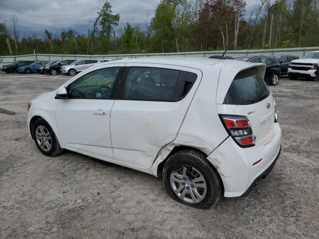  CHEVROLET SONIC 2018 White
