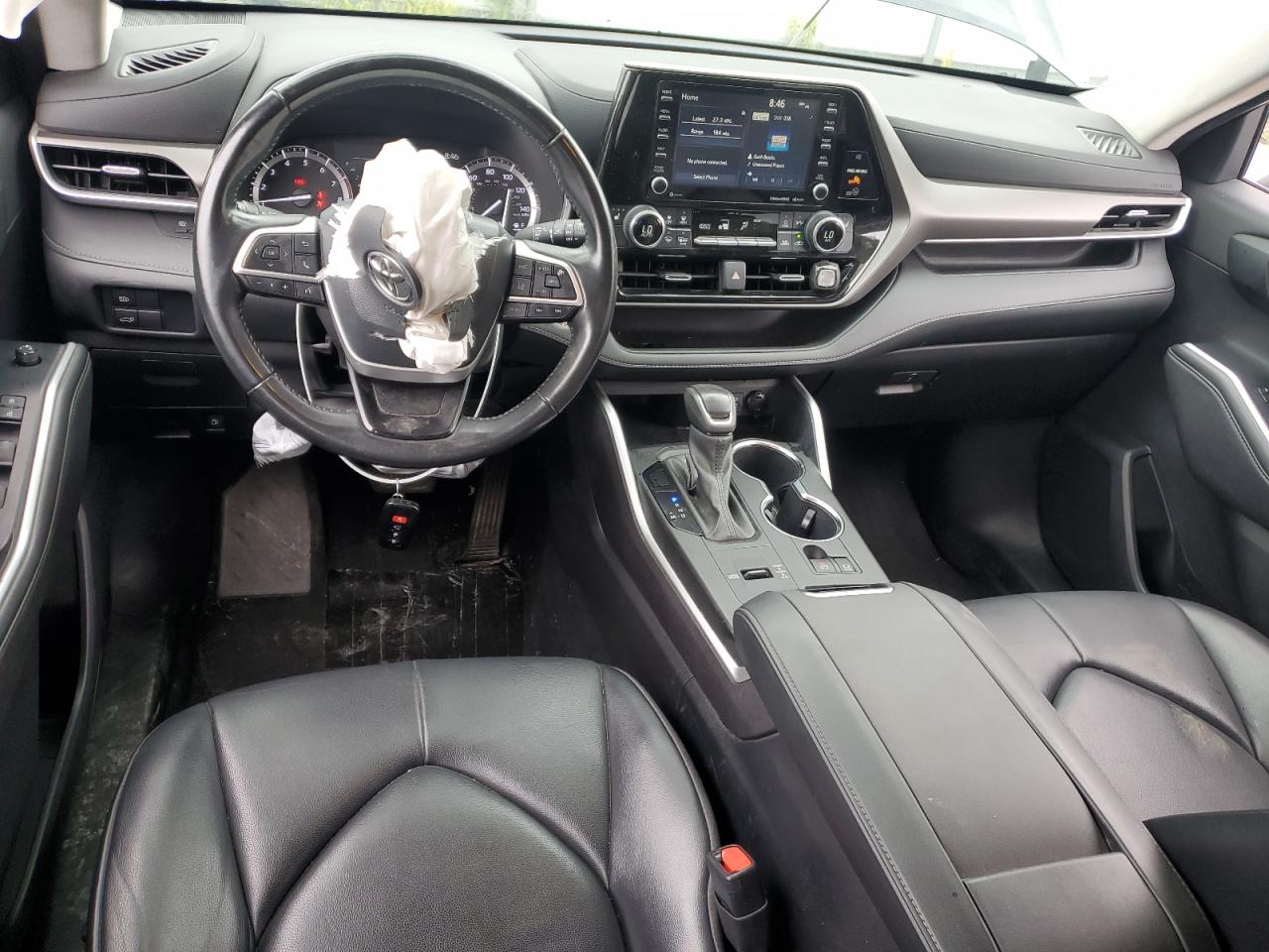 2022 Toyota Highlander Xle VIN: 5TDGZRAH3NS544221 Lot: 57222185