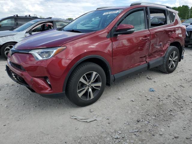  TOYOTA RAV4 2018 Красный