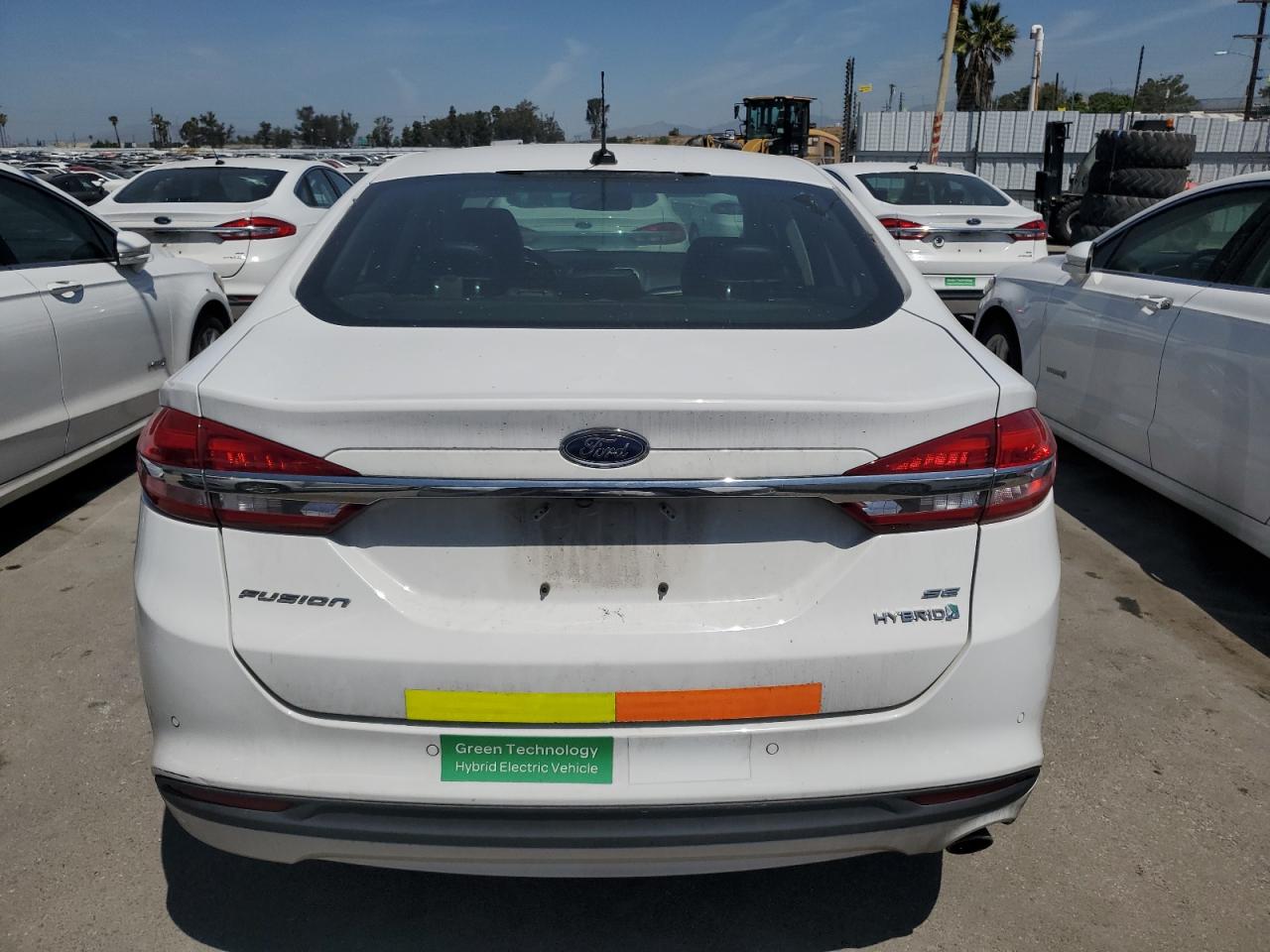 2018 Ford Fusion Se Hybrid VIN: 3FA6P0LU9JR171566 Lot: 54029225