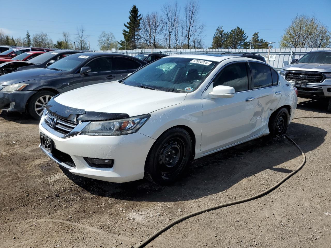 2015 Honda Accord Sport на продаже в Bowmanville, ON - Side