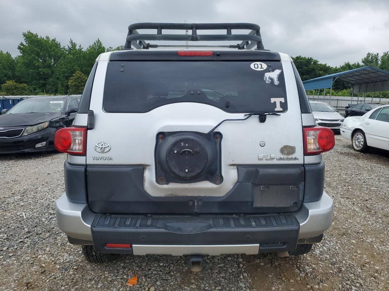 2007 Toyota Fj Cruiser VIN: JTEZU11F470013408 Lot: 58565805