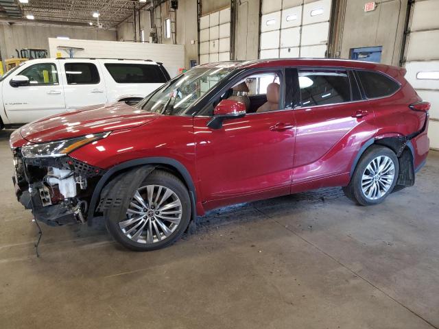  TOYOTA HIGHLANDER 2021 Burgundy