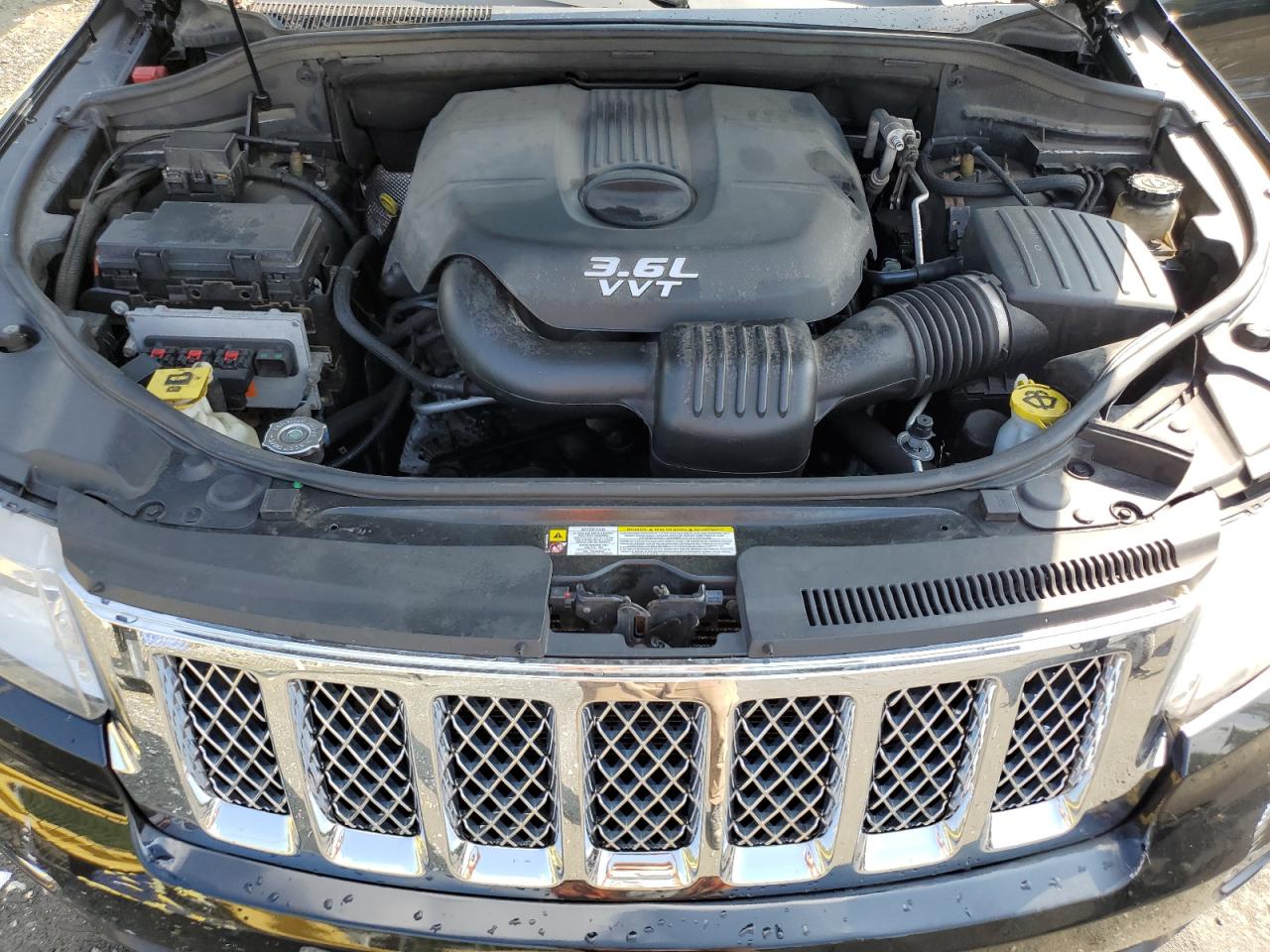2012 Jeep Grand Cherokee Overland VIN: 1C4RJFCGXCC178212 Lot: 59129915