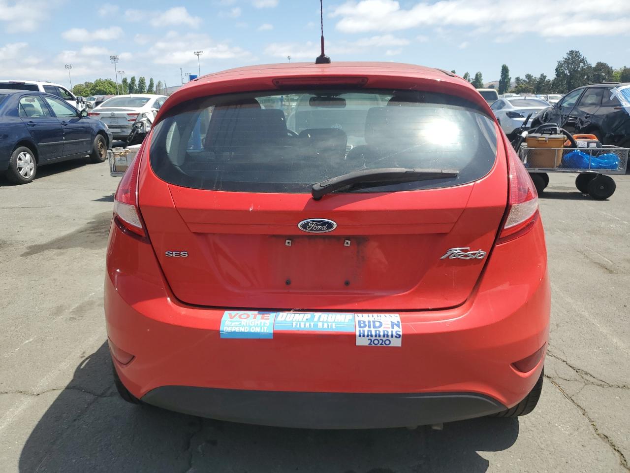 2012 Ford Fiesta Ses VIN: 3FADP4FJ7CM173946 Lot: 58439135