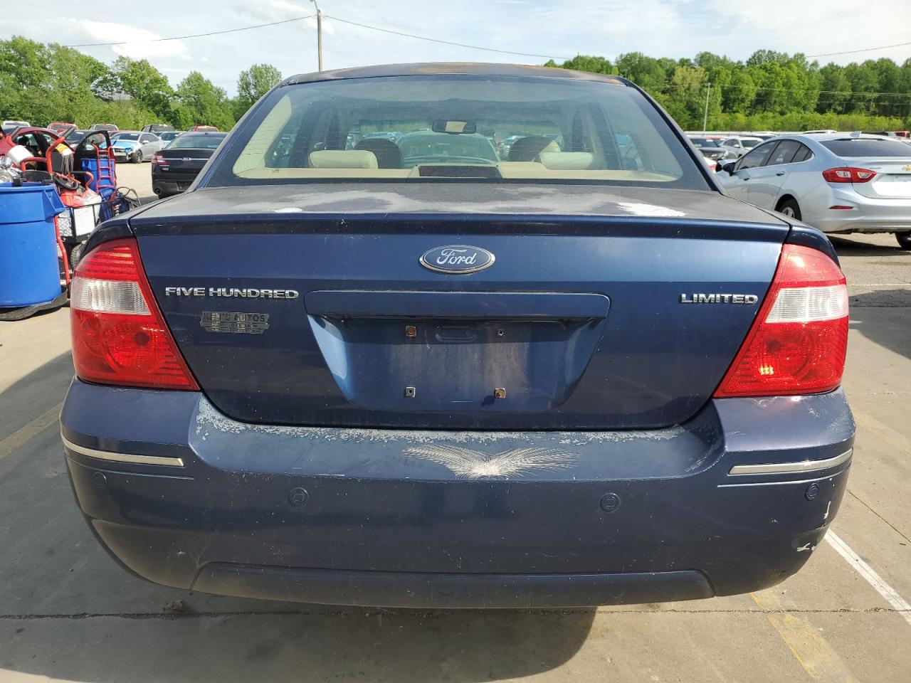 2006 Ford Five Hundred Limited VIN: 1FAHP25196G156023 Lot: 55138425