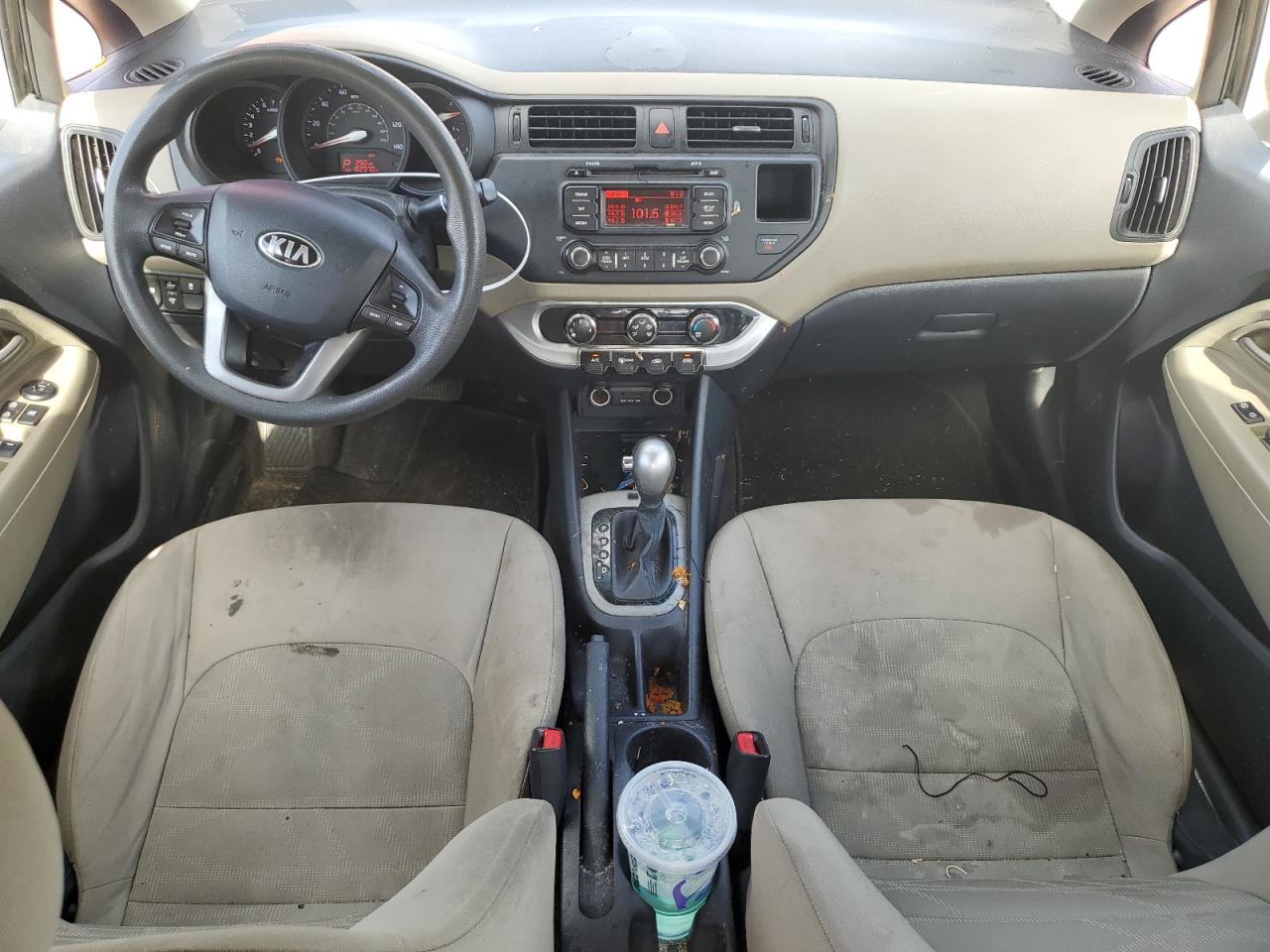 2015 Kia Rio Lx VIN: KNADM4A39F6431851 Lot: 56886175