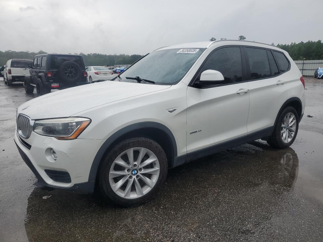 2015 Bmw X3 Sdrive28I en Venta en Harleyville, SC - Undercarriage