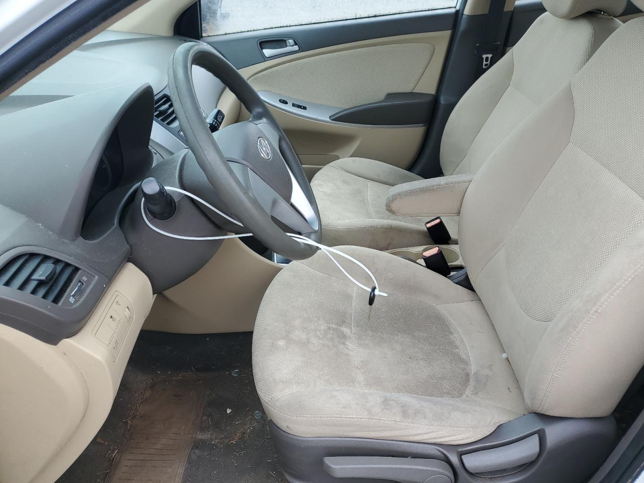 2013 Hyundai Accent Gls VIN: KMHCT4AE0DU506055 Lot: 57489225
