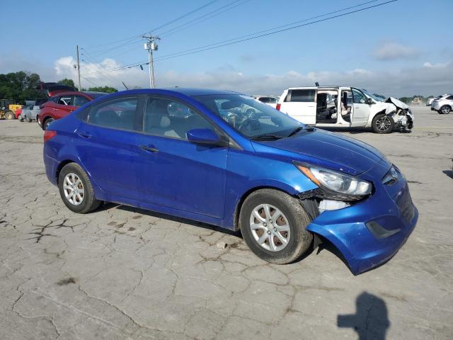 HYUNDAI ACCENT 2012 Granatowy