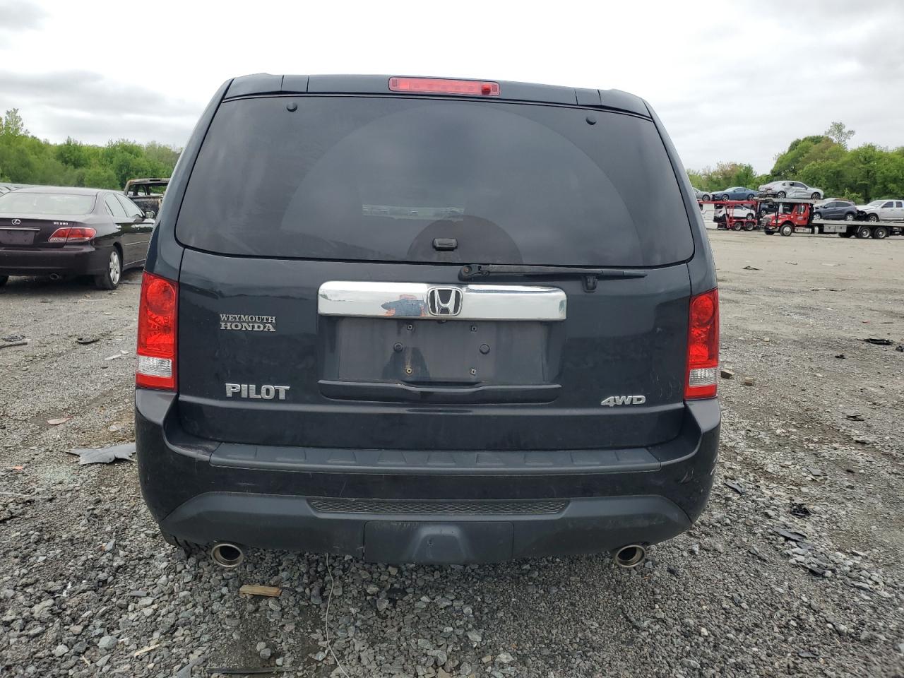 2012 Honda Pilot Exl VIN: 5FNYF4H53CB045237 Lot: 55559005