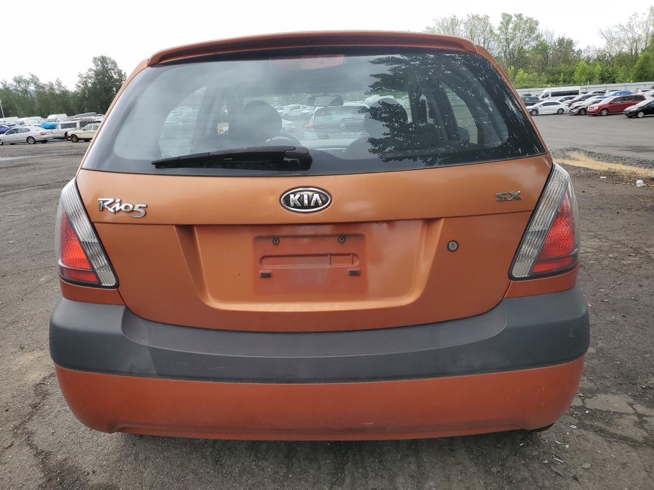 2007 Kia Rio 5 Sx VIN: KNADE163076195189 Lot: 56727385