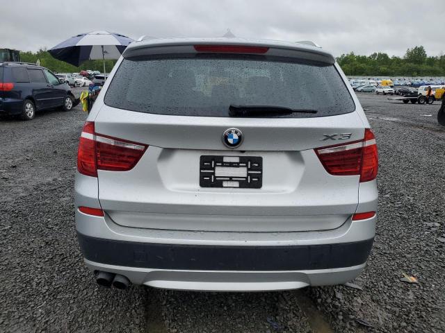  BMW X3 2013 Сріблястий