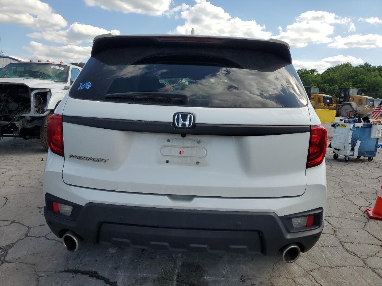 2022 Honda Passport Exl VIN: 5FNYF7H56NB004766 Lot: 56058495