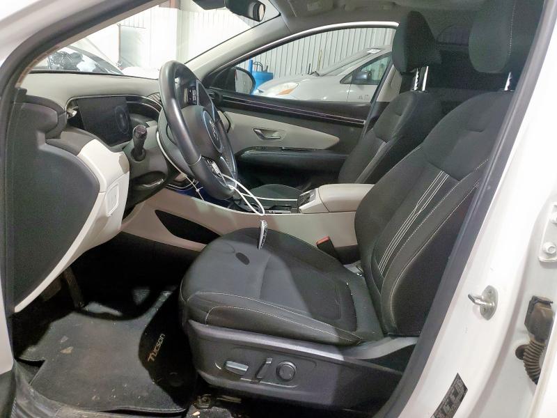  HYUNDAI TUCSON 2022 Білий