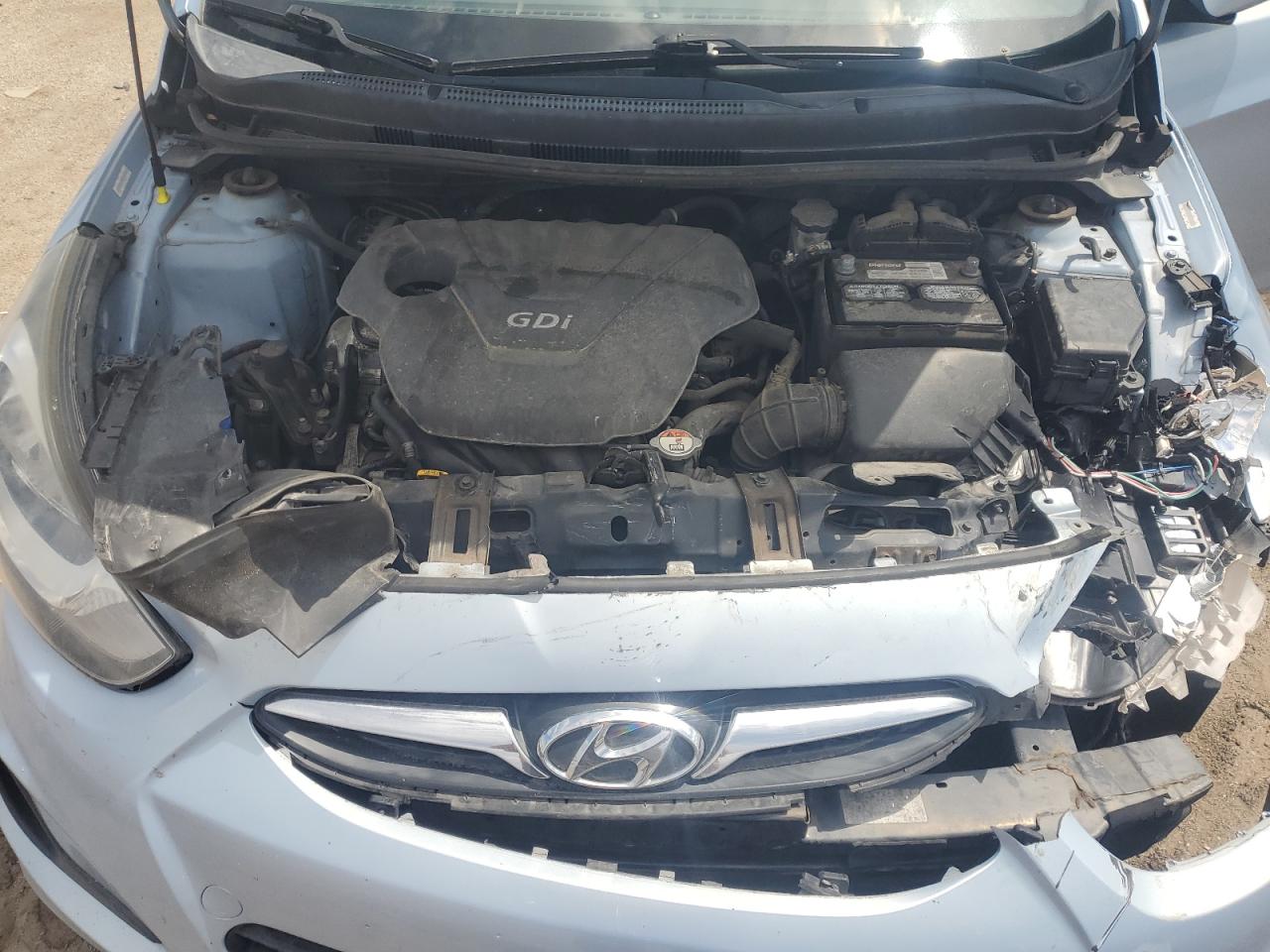 2012 Hyundai Accent Gls VIN: KMHCT5AEXCU052644 Lot: 54649945