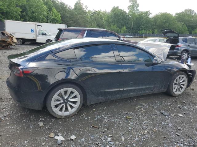  TESLA MODEL 3 2022 Черный