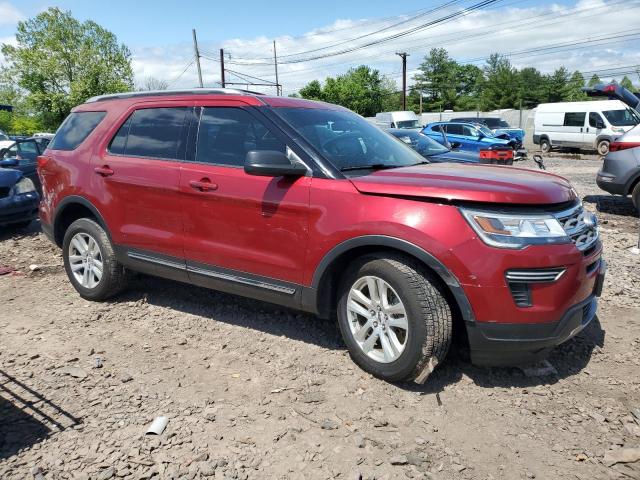  FORD EXPLORER 2018 Красный
