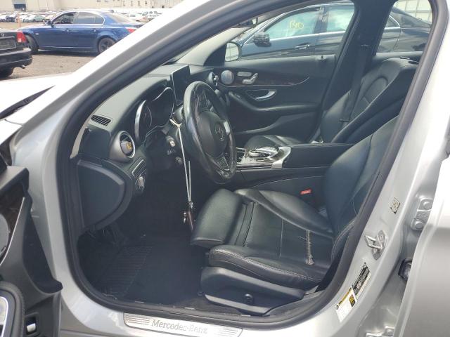  MERCEDES-BENZ C-CLASS 2017 Серебристый