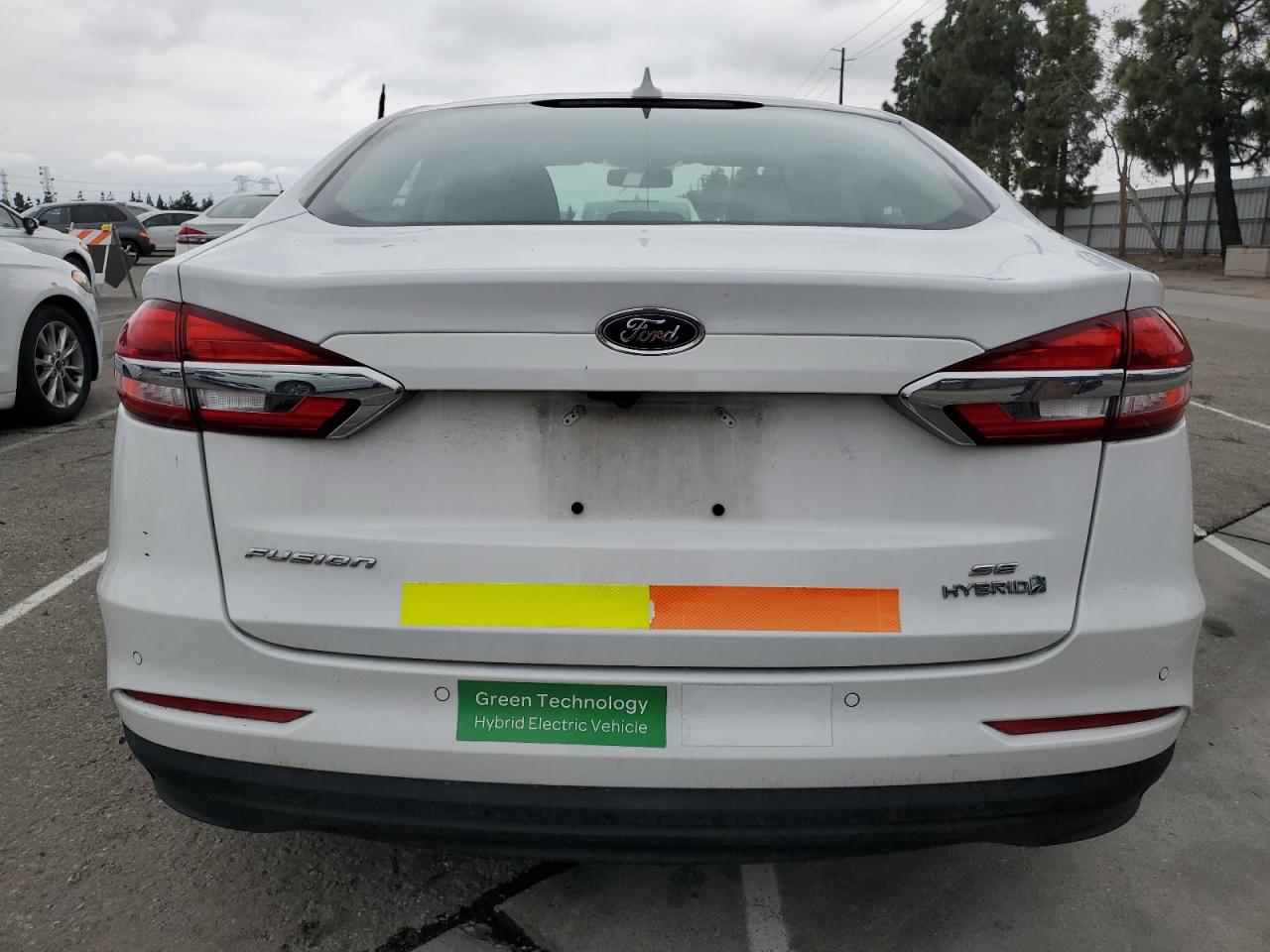 2019 Ford Fusion Se VIN: 3FA6P0LU3KR263970 Lot: 54042645