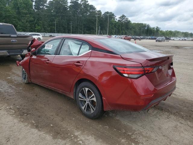  NISSAN SENTRA 2020 Czerwony