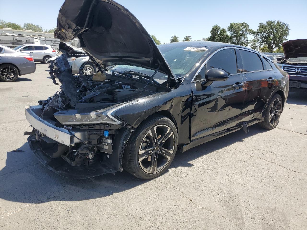 2022 Kia K5 Gt Line იყიდება Sacramento-ში, CA - Front End