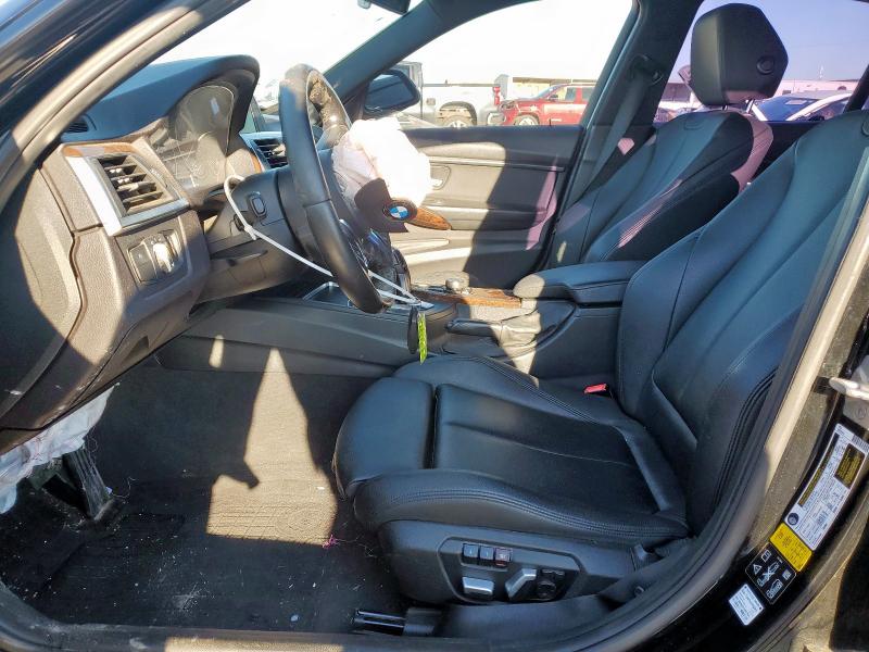  BMW 3 SERIES 2016 Czarny