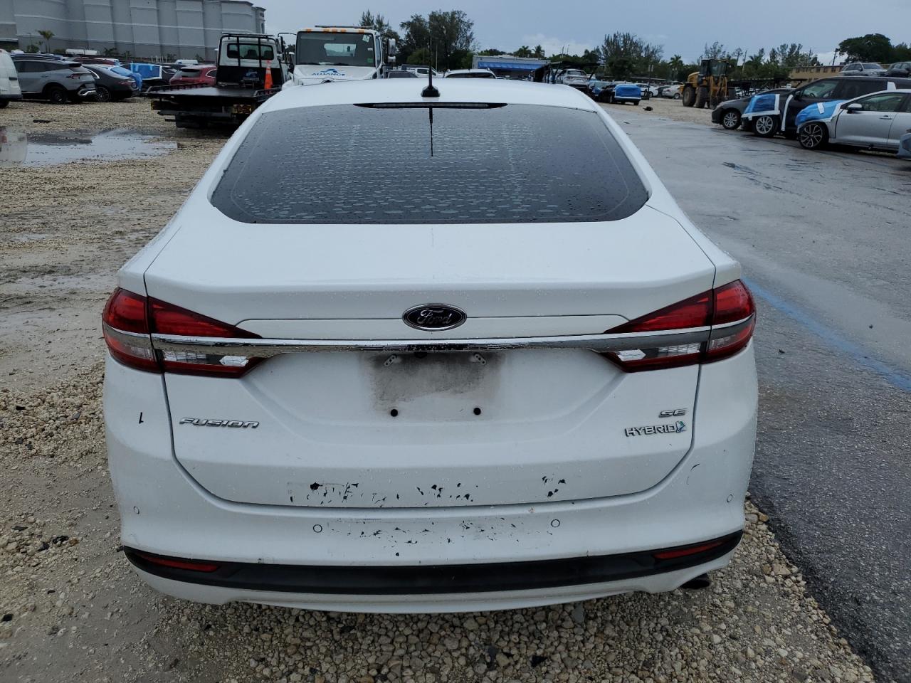 2018 Ford Fusion Se Hybrid VIN: 3FA6P0LUXJR278710 Lot: 54039505