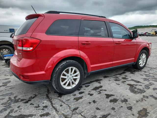  DODGE JOURNEY 2017 Czerwony